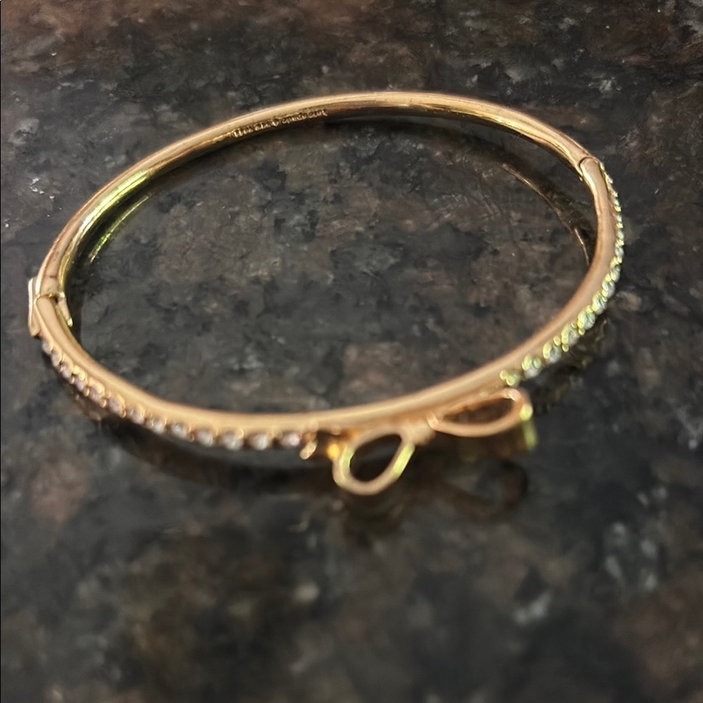 Kate Spade Gold Bow Bracelet